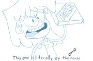 2017 angry artist:duskull character:lori_loud dialogue food parody pizza solo spongebob_squarepants text // 1655x1093 // 374KB