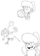 2016 artist:karmakaze basketball character:lincoln_loud character:lynn_loud eyes_closed heart kiss_mark kissing lynncoln mouth_open smiling throwing underwear // 2149x3035 // 768.8KB