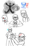 aged_up artist:connorkj character:lani_loud character:lemy_loud character:lily_loud demon fire ocs_only original_character sin_kids tagme // 638x989 // 238KB