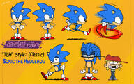 artist:brsstarjv character:classic_sonic character:lana_loud sonic_the_hedgehog style_parody // 1600x1006 // 317.0KB