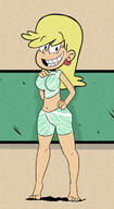 alternate_outfit artist:sonson-sensei character:leni_loud looking_at_viewer smiling solo // 1159x2121 // 2.5MB