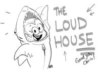 2016 alternate_outfit animal_costume character:luan_loud costume looking_at_viewer official_art onesie shark solo text // 1280x926 // 428KB