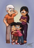 aged_up arms_crossed artist:trillhouse character:bobby_jr character:lincoln_loud character:reina_loud character:ronnie_anne_santiago cheek_to_cheek hand_behind_head hugging looking_at_viewer looking_down original_character ronniecoln sin_kids tagme // 672x952 // 691.1KB