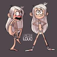 2016 artist:designjh character:lincoln_loud genderswap solo text // 2000x2000 // 1.2MB