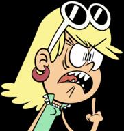 2016 angry character:leni_loud edit frowning hand_gesture middle_finger open_mouth screenshot:the_sweet_spot screenshot_edit solo transparent_background unusual_pupils vector // 4512x4792 // 1.0MB