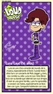 artist:mister-chocoroll1986 character:luna_loud half-closed_eyes looking_to_the_side raised_eyebrow smiling solo spanish text translation_request // 1080x1920 // 2.8MB