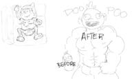 2016 artist:dipper artist:flockdraw character:lily_loud character:lincoln_loud dialogue multiple_artists sketch text // 800x480 // 60KB