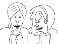 artist:anonymouse beavis_and_butthead character:ronnie_anne_santiago character:sid_chang parody // 479x365 // 55KB