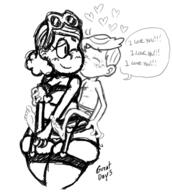 2016 artist:drawfriend artist:getinmydamnbox background_character character:lincoln_loud character:thicc_qt collaboration dialogue grope groping hearts multiple_artists size_difference sketch text thiccoln // 645x722 // 244.1KB