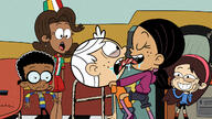 2022 artist:kebecmaslow ass bulge character:clyde_mcbride character:lincoln_loud character:ronnie_anne_santiago character:sid_chang character:waitress_qt drool erection_under_clothing eyes_closed french_kissing group half-closed_eyes hands_on_cheeks hands_on_shoulders interracial kiss kissing looking_down open_mouth raised_leg ronniecoln saliva smiling tongue_out unusual_pupils video_game // 1280x720 // 199.2KB