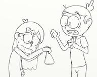 2017 artist:vinnietwotoes background_character character:cookie_qt character:lincoln_loud fanfiction:a_cookie_for_your_valentine // 1495x1189 // 224KB