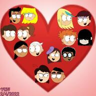 2022 artist:yellowtail24 carlaide character:adelaide_chang character:benny_stein character:bobby_santiago character:carlino_casagrande character:chloe character:clyde_mcbride character:lincoln_loud character:lori_loud character:luan_loud character:lucy_loud character:luna_loud character:rocky_spokes character:ronnie_anne_santiago character:sam_sharp clyoe group heart lobby luanny lubenny lucky ronniecoln saluna // 720x720 // 81.9KB