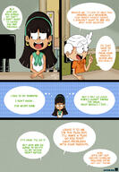 artist:mysterbox character:beatrix_yates character:lincoln_loud comic:my_neighbor_lincoln_loud dialogue tagme // 831x1200 // 803KB