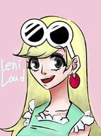 2016 character:leni_loud looking_at_viewer smiling solo text // 780x1050 // 110.1KB