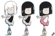 2017 alternate_hairstyle alternate_outfit artist:donchibi ballerina ballet character:lucy_loud dancing leotard on_toes tutu // 1280x843 // 150KB