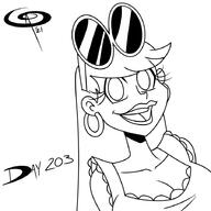 2021 aged_up artist:chillguydraws au:thicc_verse big_breasts character:leni_loud looking_at_viewer smiling solo text // 900x900 // 178KB