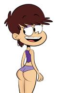 2016 artist:scobionicle99 ass character:luna_loud freckled_ass open_mouth panties smiling solo tagme underwear // 500x800 // 121.5KB
