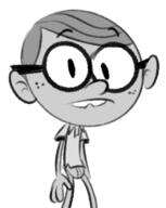 2020 artist:dipper character:lincoln_loud glasses raceswap solo // 344x433 // 56.0KB