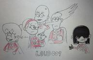 2017 artist:pb character:leni_loud character:lily_loud character:luan_loud character:lucy_loud character:lynn_loud character:lynn_loud_sr // 1260x812 // 648KB