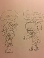 2016 character:dipper_pines character:lynn_loud crossover dialogue gravity_falls text // 1024x1365 // 127KB