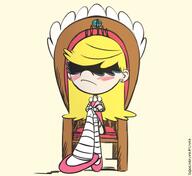 artist:donchibi chair character:lucy_loud clothes_swap costume tagme wig // 941x863 // 255.9KB