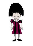 2016 alternate_hairstyle alternate_outfit artist:wrightfag character:lucy_loud fangs solo vampire // 294x403 // 6.8KB