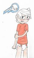2016 artist_request character:lincoln_loud diaper embarrassed solo text // 685x1166 // 102KB
