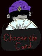2017 artist:iamfc card character:lucy_loud dialogue hat holding_object solo tarot_card text // 550x733 // 48KB