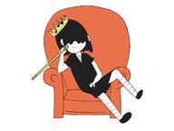 2016 character:lucy_loud couch crown sitting solo // 1600x1200 // 212.9KB