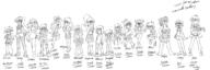 ZONE-archive artist:patanu102 commission commissioner:doodaday crossover encyclopedia_dramatica gravity_falls kill_la_kill lineup looking_at_viewer love_child me!_me!_me! ocs_only one_punch_man original_character powerpuff_girls saga_of_tanya_the_evil smiling tagme teen_titans // 2713x898 // 774.8KB