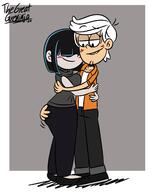 aged_up artist:chillguydraws artist:thegreatgreninja ass au:thicc_verse bare_breasts big_ass big_breasts blushing character:lincoln_loud character:lucy_loud freckles lucycoln smiling tagme // 1267x1582 // 259KB