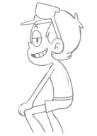 2016 animated artist:dipper ass character:loni_loud genderswap sketch solo swimsuit topless twerking // 353x496 // 64KB