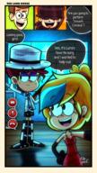 character:luna_loud character:mazzy character:sam_sharp character:sully cosplay dialogue dress looking_at_another michael_jackson // 1080x1920 // 2.4MB