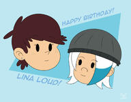 2021 aged_up artist:julex93 birthday character:lina_loud character:luna_loud love_child original_character samcoln smiling text // 1656x1286 // 122.5KB