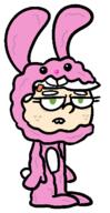 2016 alternate_outfit animal_costume artist:skeluigi character:linka_loud costume frowning looking_at_viewer solo // 313x610 // 12KB