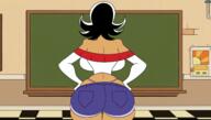 aged_up artist:chillguydraws ass au:thicc_verse bare_breasts big_ass big_breasts character:stella_zhau classroom edit panties school thick_thighs underwear // 1920x1090 // 1.4MB