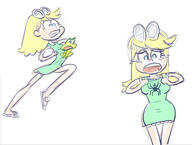 character:leni_loud frog looking_down running scared sketch solo spider // 1201x907 // 147KB