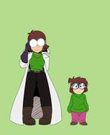 age_difference aged_up artist:chillguydraws character:lisa_loud lab_coat looking_at_viewer // 2700x3300 // 657.9KB