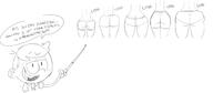 2016 artist:drawfriend ass character:leni_loud character:lincoln_loud character:lori_loud character:luan_loud character:luna_loud character:lynn_loud dialogue group sketch text // 1415x621 // 148KB