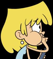 2016 character:lori_loud hand_on_mouth looking_to_the_side profile_view solo transparent_background vector_art // 1280x1417 // 254KB