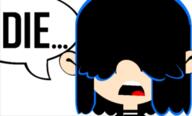 2016 artist:comet0ne character:lucy_loud dialogue solo text // 322x194 // 23KB