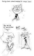 artist:dipper blushing character:lincoln_loud character:lori_loud holding_object phone // 996x1608 // 397KB