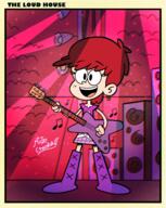 artist:mister-chocoroll1986 character:luna_loud guitar smiling solo // 1549x1944 // 6.5MB