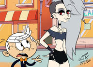 character:lincoln_loud character:loona crossover freckles helluva_boss size_difference tagme // 1049x762 // 103.9KB