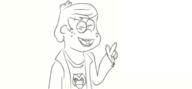 2017 aged_up artist:tmntfan85 character:lincoln_loud half-closed_eyes hnad_gesture looking_at_viewer open_mouth peace_sign sketch smiling solo // 1246x576 // 151.5KB