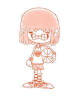 2016 alternate_outfit basketball basketball_ball character:lucy_loud shorts solo sportswear tank_top // 1200x1500 // 386KB