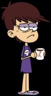 2016 beverage character:luna_loud frowning half-closed_eyes holding_beverage holding_object sleepwear solo tired transparent_background vector_art // 1024x1920 // 296.7KB