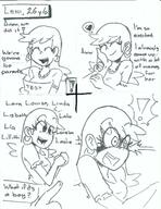 2016 aged_up anon artist_request character:leni_loud comic dialogue heart pregnant sketch text // 1275x1650 // 270.7KB