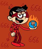 666 character:lincoln_loud cosplay dad_american solo the_antichrist world // 597x693 // 47KB