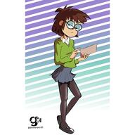 aged_up artist:gabomon01 character:lisa_loud schoolgirl skirt tagme tights // 3000x3000 // 1.8MB
